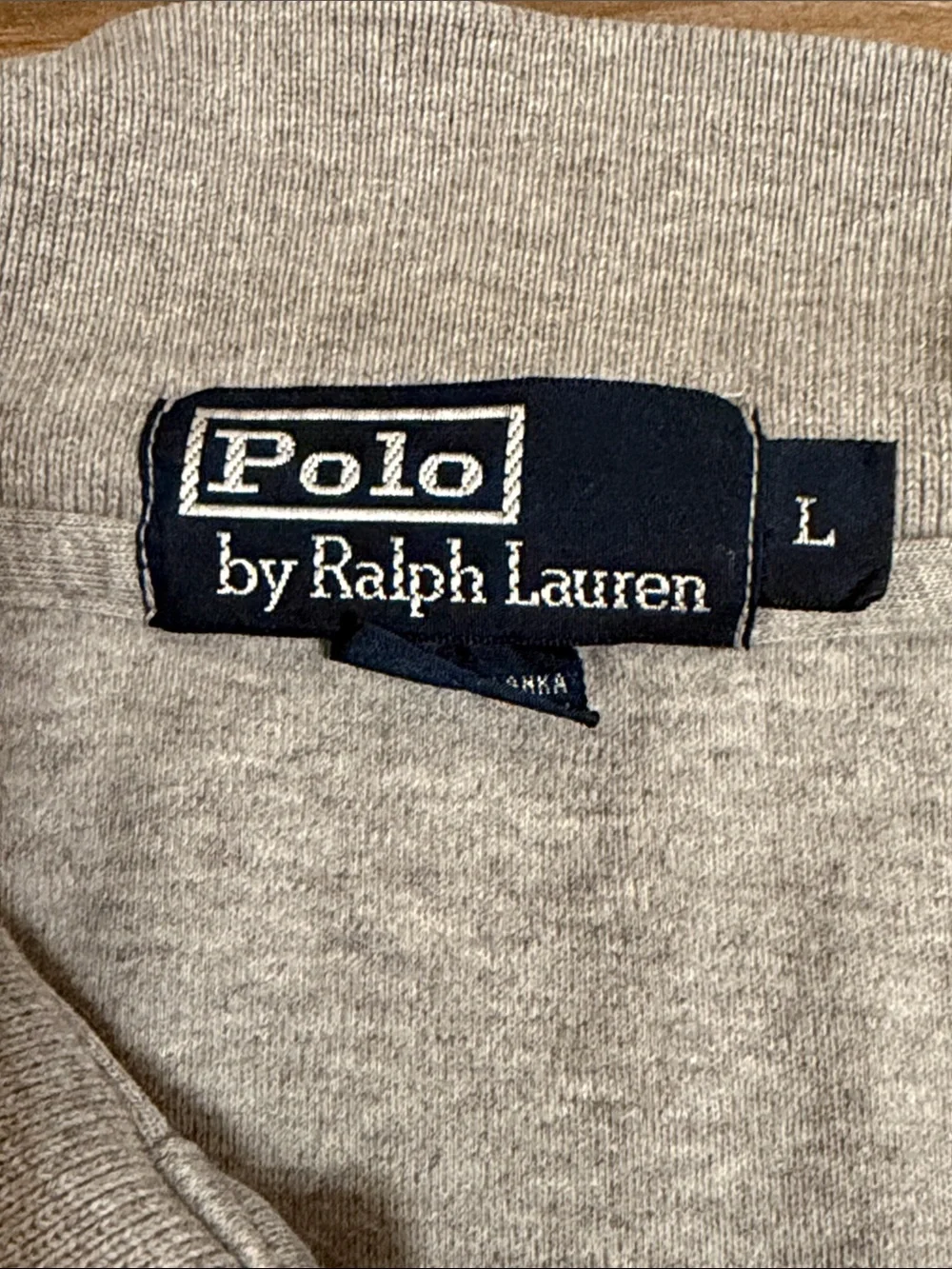 Polo Ralph Lauren Soft Touch Polo Shirt Mens L Gray Heather Pony Logo Classic